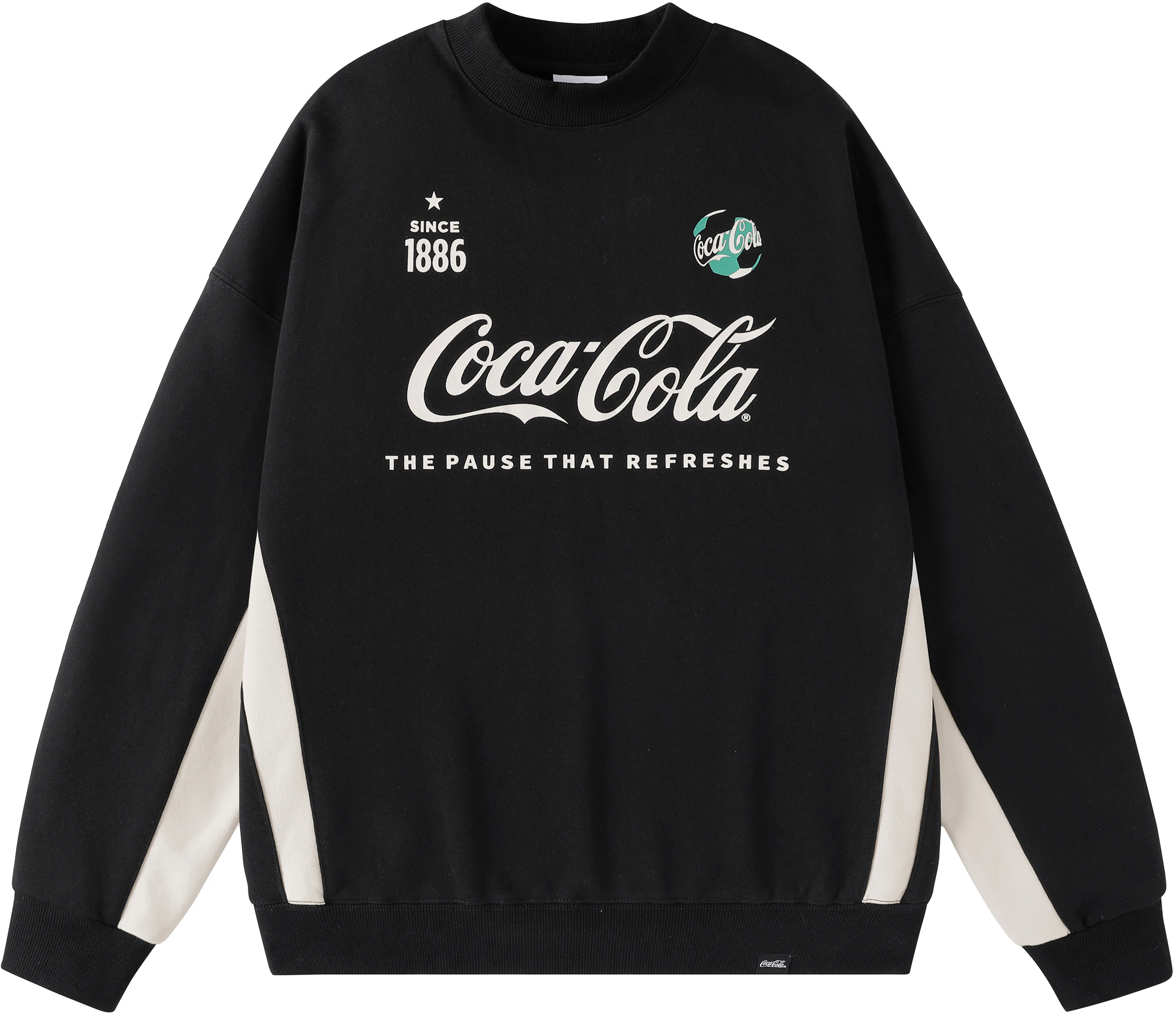 coca-cola-x-world-cup-striped-patchwork-oversized-fleece-crewneck-sweater-unisex-800413218