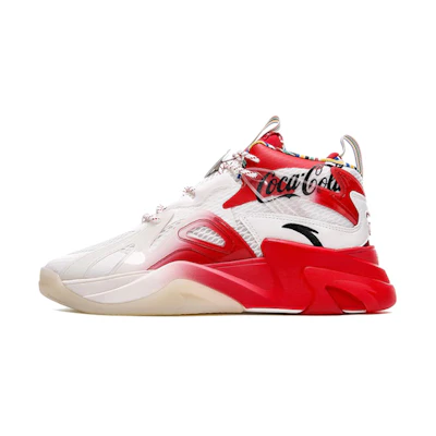 Anta Coca-Cola High-Top 'White Red'