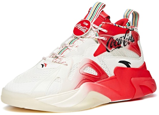 Anta Coca-Cola x High-Top 'White Red' 912038020-8 Order Anta Coca-Cola x High-Top 'White Red' 912038020-8