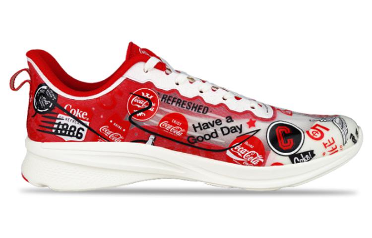Anta Coca-Cola Running 2 Low 'Red White' 圖 2