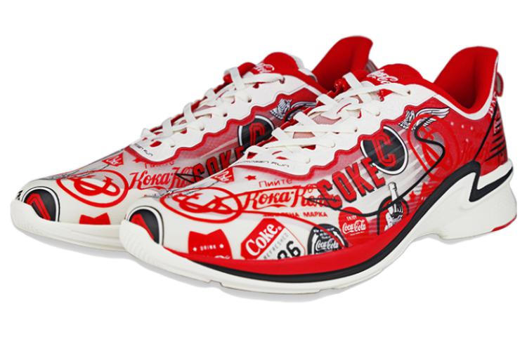 Anta Coca-Cola Running 2 Low 'Red White' 圖 3