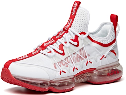 Coca-Cola/可口可樂 x Anta安踏 防滑耐磨 低筒 跑步鞋 男款 白紅 Lookbook Coca-Cola/可口可樂 x Anta安踏 防滑耐磨 低筒 跑步鞋 男款 白紅