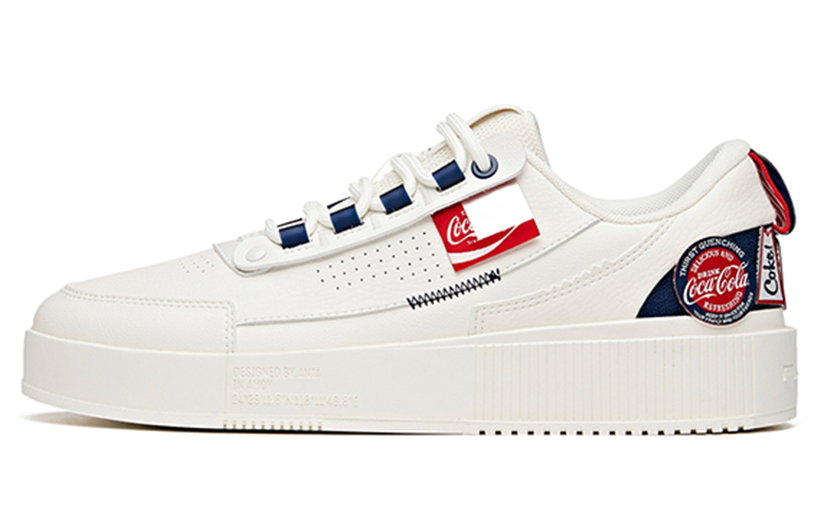 Buy 安踏 x 可口可乐 生活系列运动鞋 '白红蓝' 912128030-5