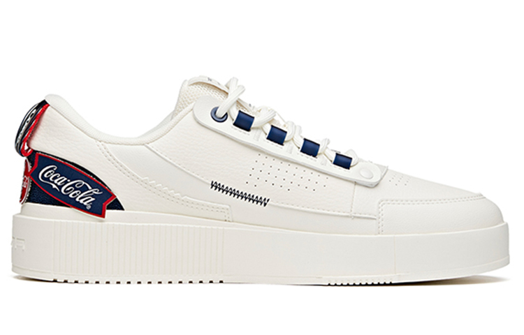 Order 安踏 x 可口可乐 生活系列运动鞋 '白红蓝' 912128030-5