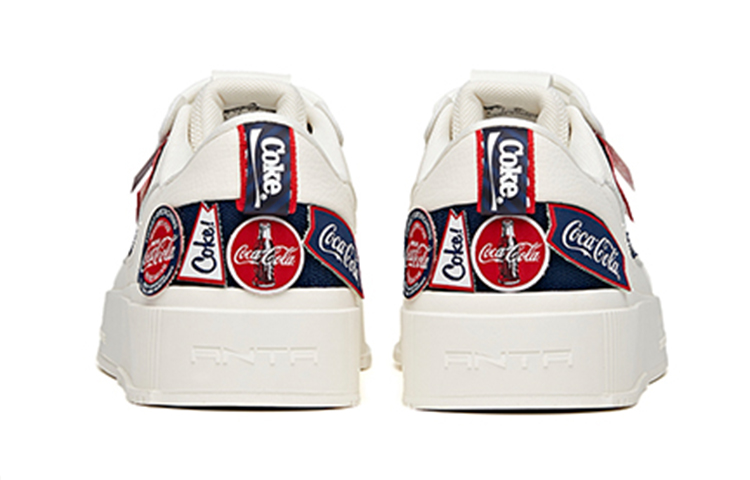 Purchase 安踏 x 可口可乐 生活系列运动鞋 '白红蓝' 912128030-5