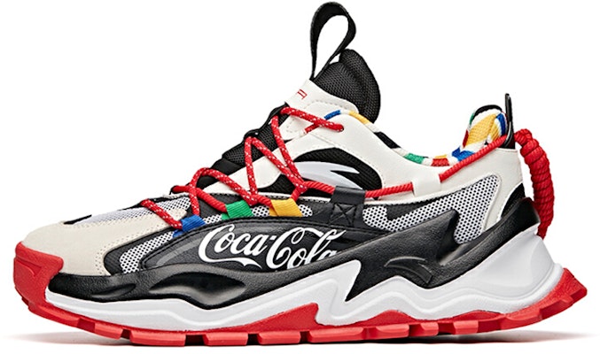 Anta Coca-Cola x Shock-Absorbing Low-Top Black White Red 'Hot Dad Shoe' 912038890-5 Buy Anta Coca-Cola x Shock-Absorbing Low-Top Black White Red 'Hot Dad Shoe' 912038890-5