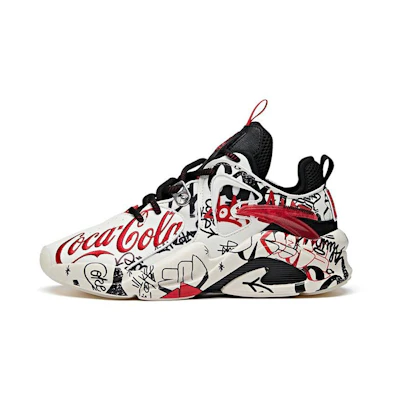 Anta Coca Cola BaDao 'White Black Red'