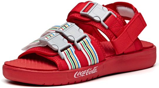 Anta x Coca Cola Sandal Luar 'Merah Kelabu' 912036901-8 Lookbook Anta x Coca Cola Sandal Luar 'Merah Kelabu' 912036901-8