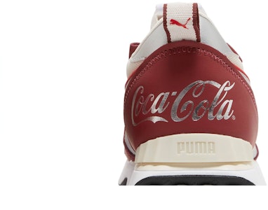 Coca-Cola x Puma Rider FV 'Merah Intens Perak' 387023-01 Sizing Coca-Cola x Puma Rider FV 'Merah Intens Perak' 387023-01