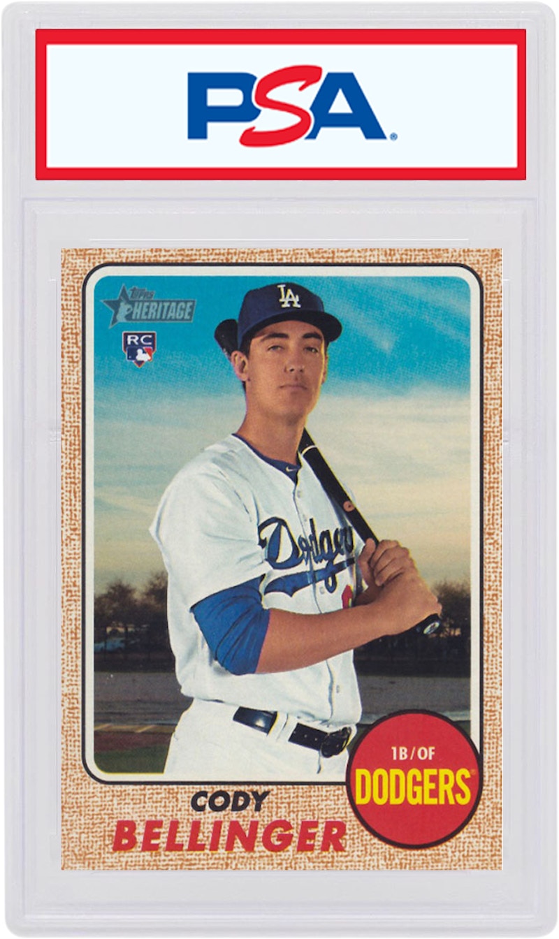 Cody Bellinger 2017 Topps Heritage Rookie #678