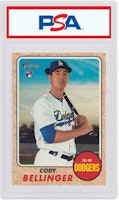 Cody Bellinger 2017 Topps Heritage Rookie #678 Cody Bellinger 2017 Topps Heritage Rookie #678