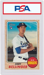 科迪·贝林格 2017 Topps Heritage 新秀卡 #678 Buy 科迪·贝林格 2017 Topps Heritage 新秀卡 #678