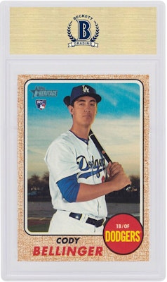 Cody Bellinger 2017 Topps Heritage Rookie #678 Order Cody Bellinger 2017 Topps Heritage Rookie #678