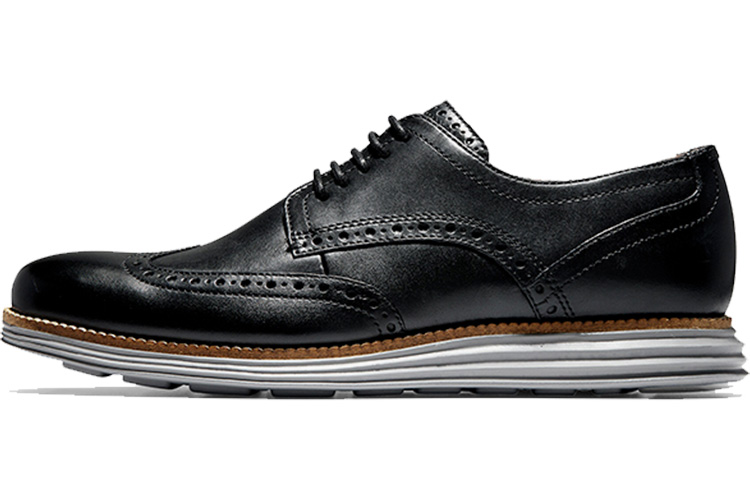 Cole Haan Black Retro Brogue Casual Shoes C26470