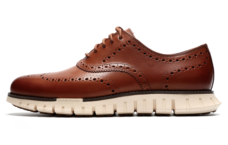 Cole Haan Brown Leather Casual Low-Top Fashion Business Shoes C39602