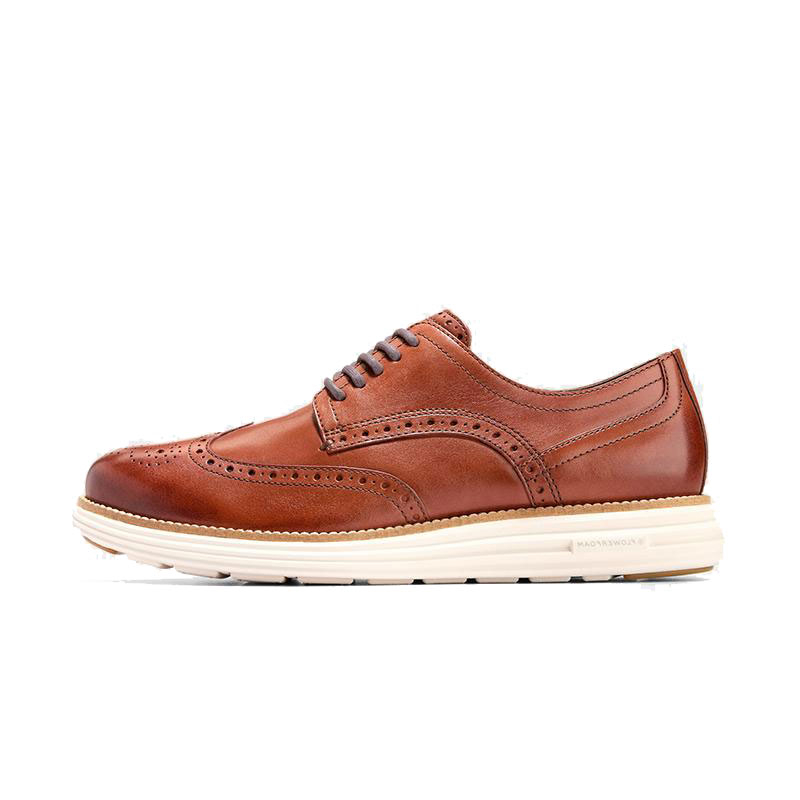 Cole Haan Brown Patent Leather Dress Shoes - Formal & Comfortable Style C39600