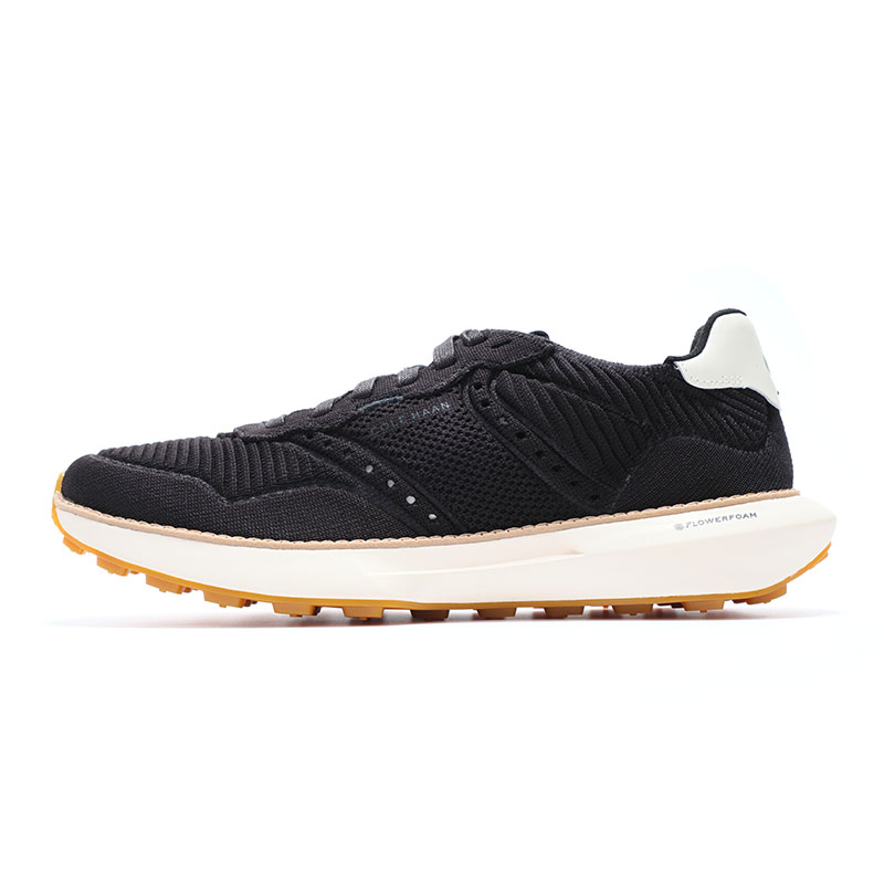 Cole Haan Casual Black Low-Top Shoes - Lightweight, Breathable, Non-Slip. GH-C38041