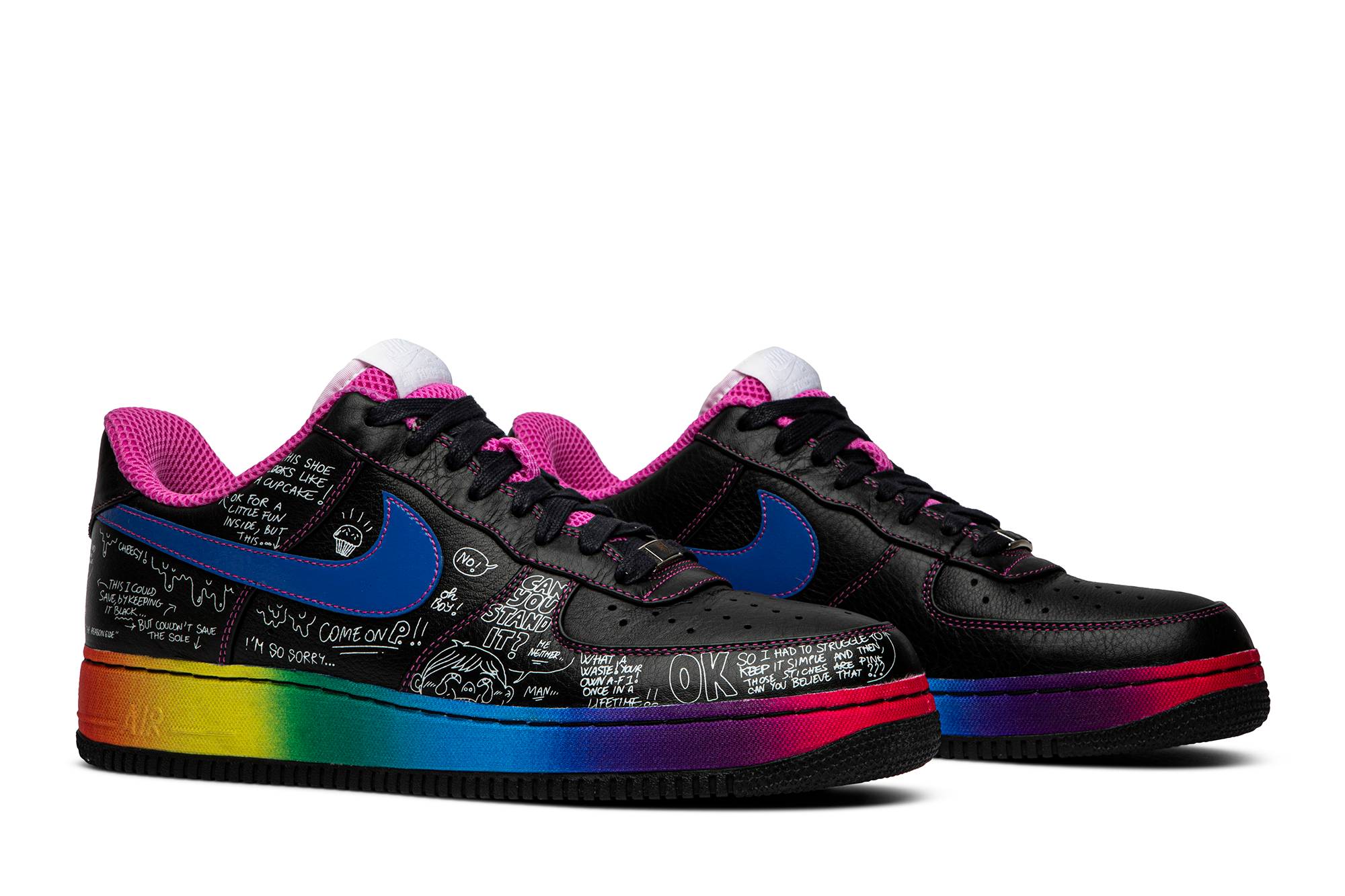 Colette x Nike Air Force 1 Low Supreme 'Busy P' 318985-041 - Image 8