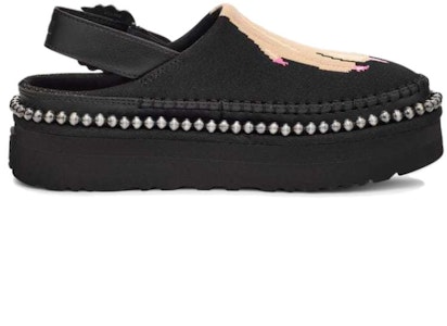 コリーナ・ストラーダ x UGG 黒犬クロッグ 1165790-BLK Order コリーナ・ストラーダ x UGG 黒犬クロッグ 1165790-BLK