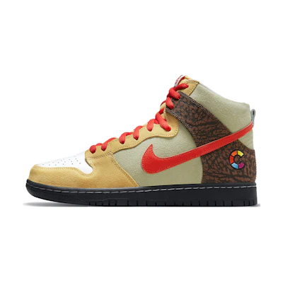 Color Skates Nike SB Dunk High 'Kebab And Destroy'