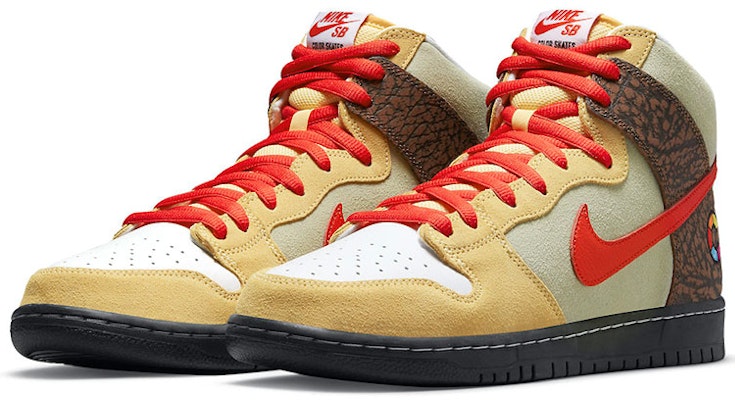 Color Skates x Nike SB Dunk High 'Kebab And Destroy' CZ2205-700 Lookbook Color Skates x Nike SB Dunk High 'Kebab And Destroy' CZ2205-700