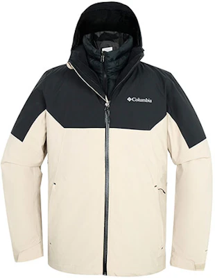 Columbia 3合1可拆式羽絨外套 米色冬季戶外保暖外套 WE6347-271 Buy Columbia 3合1可拆式羽絨外套 米色冬季戶外保暖外套 WE6347-271