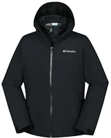 Columbia 3-in-1 Down Jacket High Collar Detachable Winter Coat Black WE1520010 Columbia 3-in-1 Down Jacket High Collar Detachable Winter Coat Black WE1520010