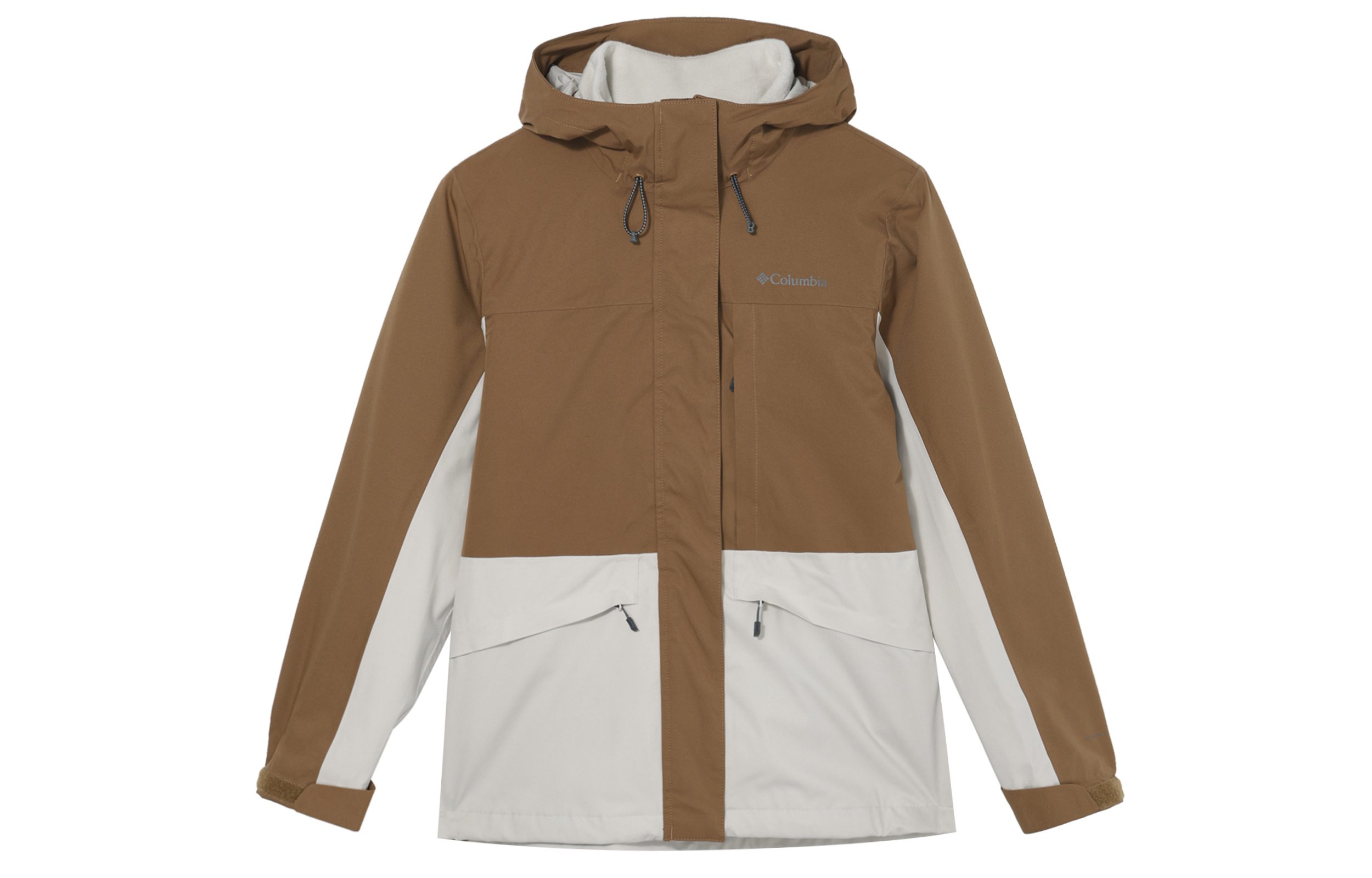 Columbia 3-in-1 Waterproof Hiking Jacket Brown - 2024 Fall Outdoor Wear XR4388-224