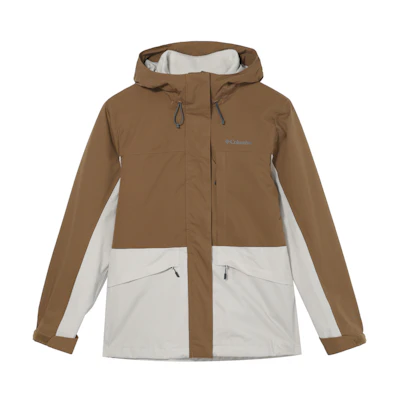 Columbia 3-in-1 Waterproof Hiking Jacket Brown - 2024 Fall Outdoor Wear XR4388-224