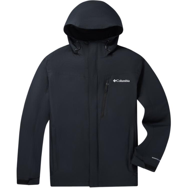Columbia 3-in-1 Waterproof Thermal Jacket with Cotton Liner Black WE9191-010 圖 2