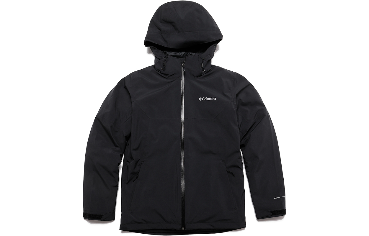 Order Chaqueta Columbia 3-en-1 Impermeable Aislada con Capucha Negro. WE6347-010