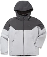 Columbia 3-in-1 Waterproof Windproof Jacket with Detachable Down Liner Gray WE6347-043 Columbia 3-in-1 Waterproof Windproof Jacket with Detachable Down Liner Gray WE6347-043