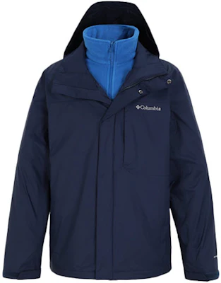 Columbia 三合一防水防風外套附可拆式抓絨內層 - 藍色 WE1322-464 Buy Columbia 三合一防水防風外套附可拆式抓絨內層 - 藍色 WE1322-464