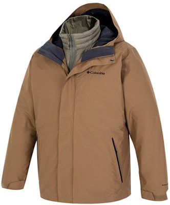 Columbia 3-in-1 Detachable Hooded Jacket Brown Outdoor Wear XE1504-257 Order Columbia 3-in-1 Detachable Hooded Jacket Brown Outdoor Wear XE1504-257