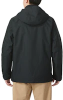 Lookbook Columbia 三合一黑色防水登山外套附抓毛內襯。 WE4714-010
