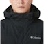 Sizing Chaqueta Columbia 3 en 1 Impermeable de Senderismo con Forro Polar Negra. WE4714-010