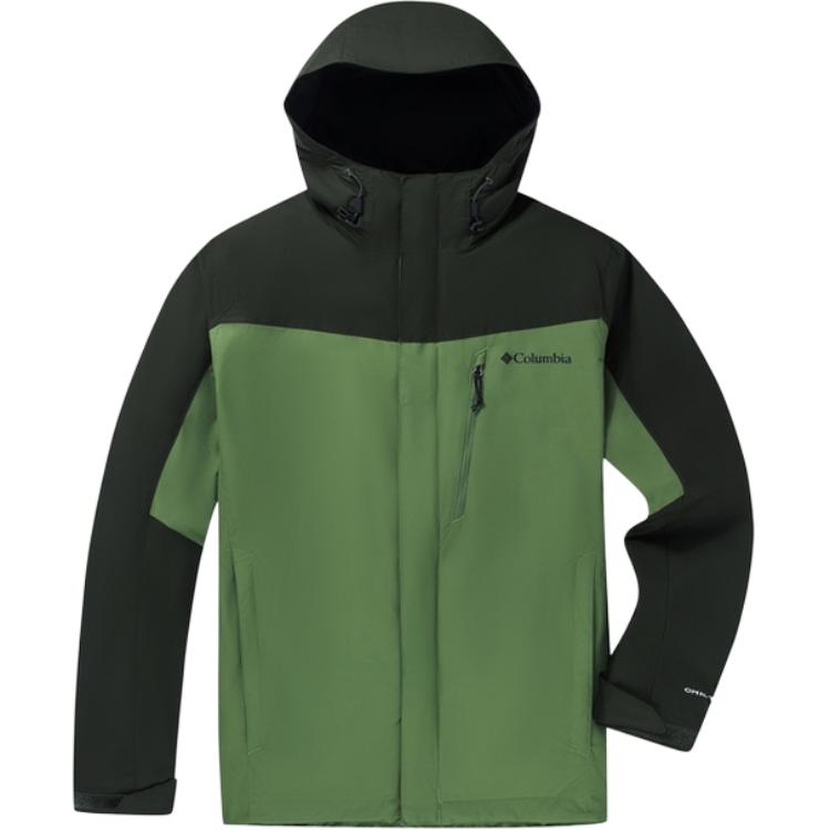 Columbia  3-in-1 Waterproof Thermal Jacket with Hood Green. WE9191-352