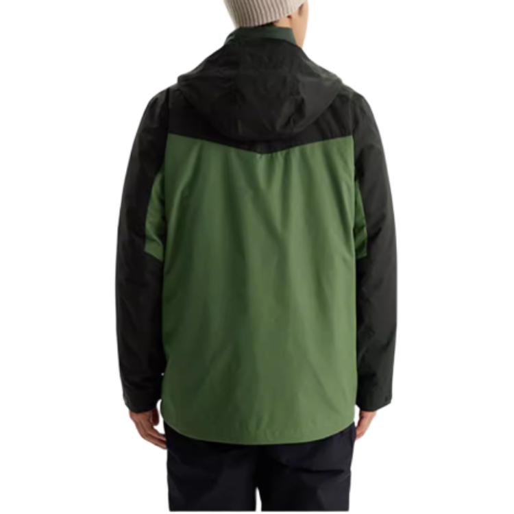 Shop 哥倫比亞 3合1防水連帽保暖外套 綠色 WE9191-352