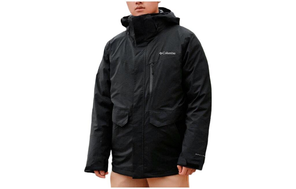 Columbia  3-in-1 Waterproof Windproof Insulated Jacket Black Outdoor 2022 XE9454-010