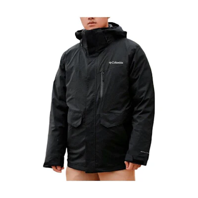 Columbia 3-in-1 Waterproof Windproof Insulated Jacket Black Outdoor 2022 XE9454-010