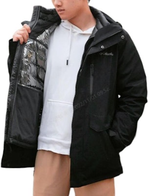 Chaqueta Columbia 3 en 1 Impermeable Aislada Negra Outdoor 2022 XE9454-010 Shop Chaqueta Columbia 3 en 1 Impermeable Aislada Negra Outdoor 2022 XE9454-010