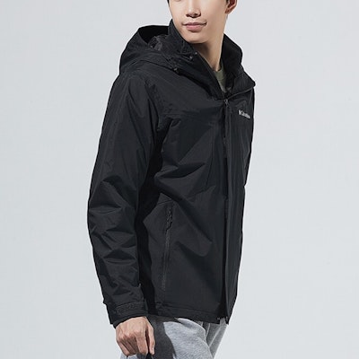 Chaqueta Columbia 3-en-1 Impermeable y Cortaviento con Forro Desmontable - Negra WE0572-010 Details for Chaqueta Columbia 3-en-1 Impermeable y Cortaviento con Forro Desmontable - Negra WE0572-010