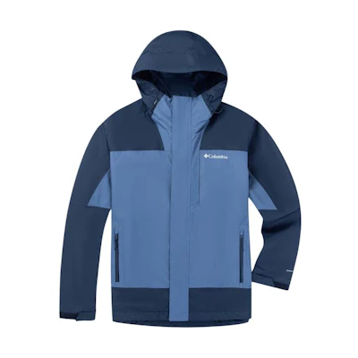 Columbia 3-in-1 Waterproof Windproof Outdoor Jacket with Fleece Lining WE4438-478