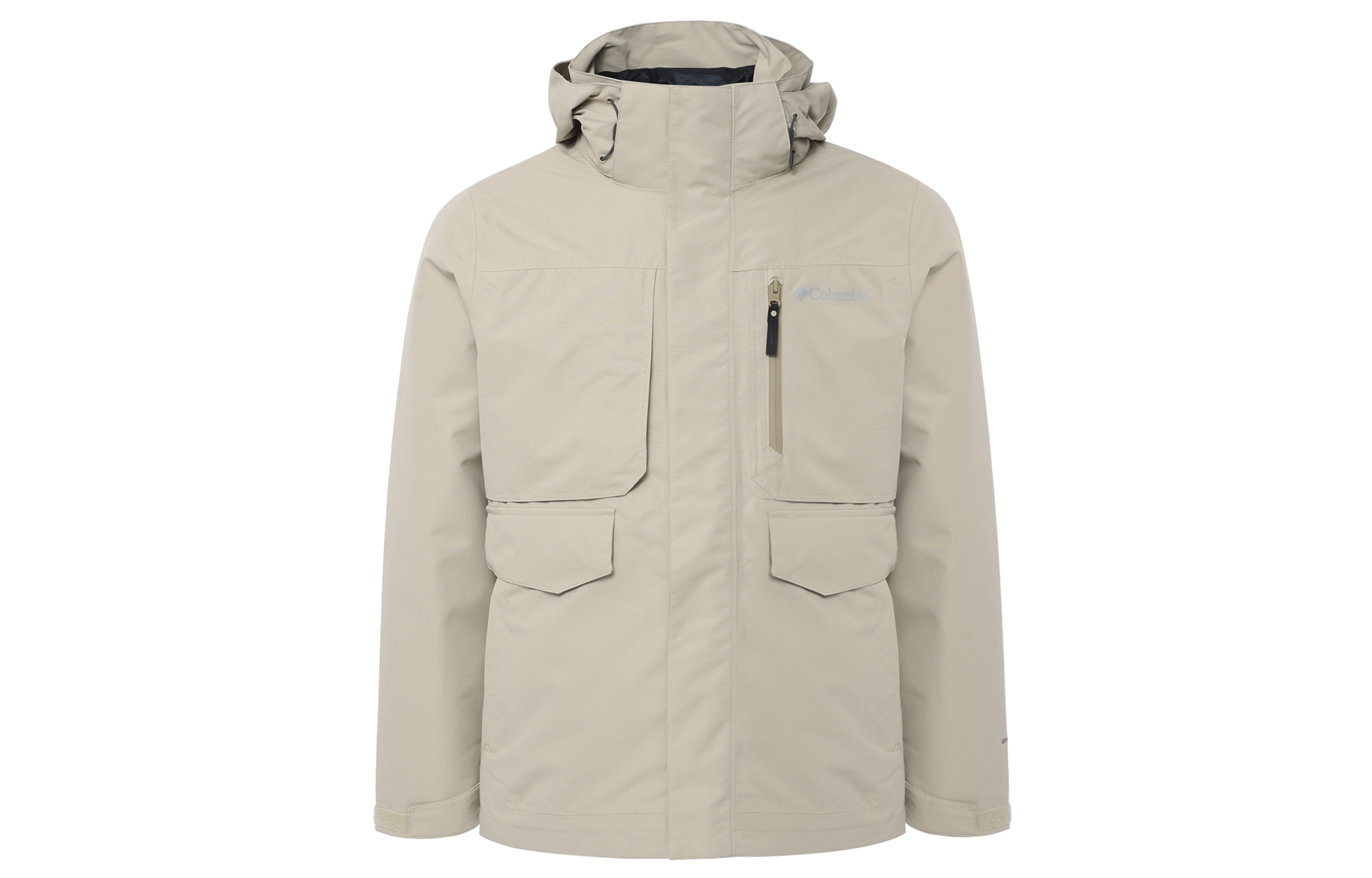 Columbia  3-in-1 Waterproof Windproof Thermal Hiking Jacket Khaki FW24. XE9603-271