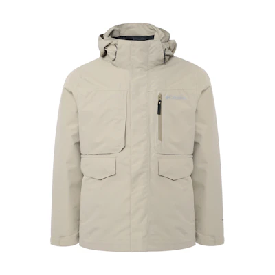 Columbia 3-in-1 Waterproof Windproof Thermal Hiking Jacket Khaki FW24. XE9603-271