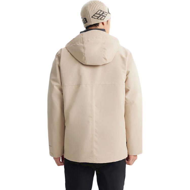 Cheap Columbia 三合一防水防風保暖登山外套 卡其色 FW24. XE9603-271