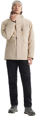 Columbia 三合一防水防風保暖登山外套 卡其色 FW24. XE9603-271 1