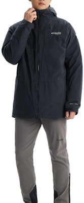 コロンビア 3イン1 防水防風 冬用スキージャケット ブラック WE2454-010 Order コロンビア 3イン1 防水防風 冬用スキージャケット ブラック WE2454-010