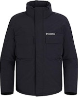 Columbia AIR HEAT Insulated Jacket Black with Solid Logo Design YMT338-BLK Columbia AIR HEAT Insulated Jacket Black with Solid Logo Design YMT338-BLK