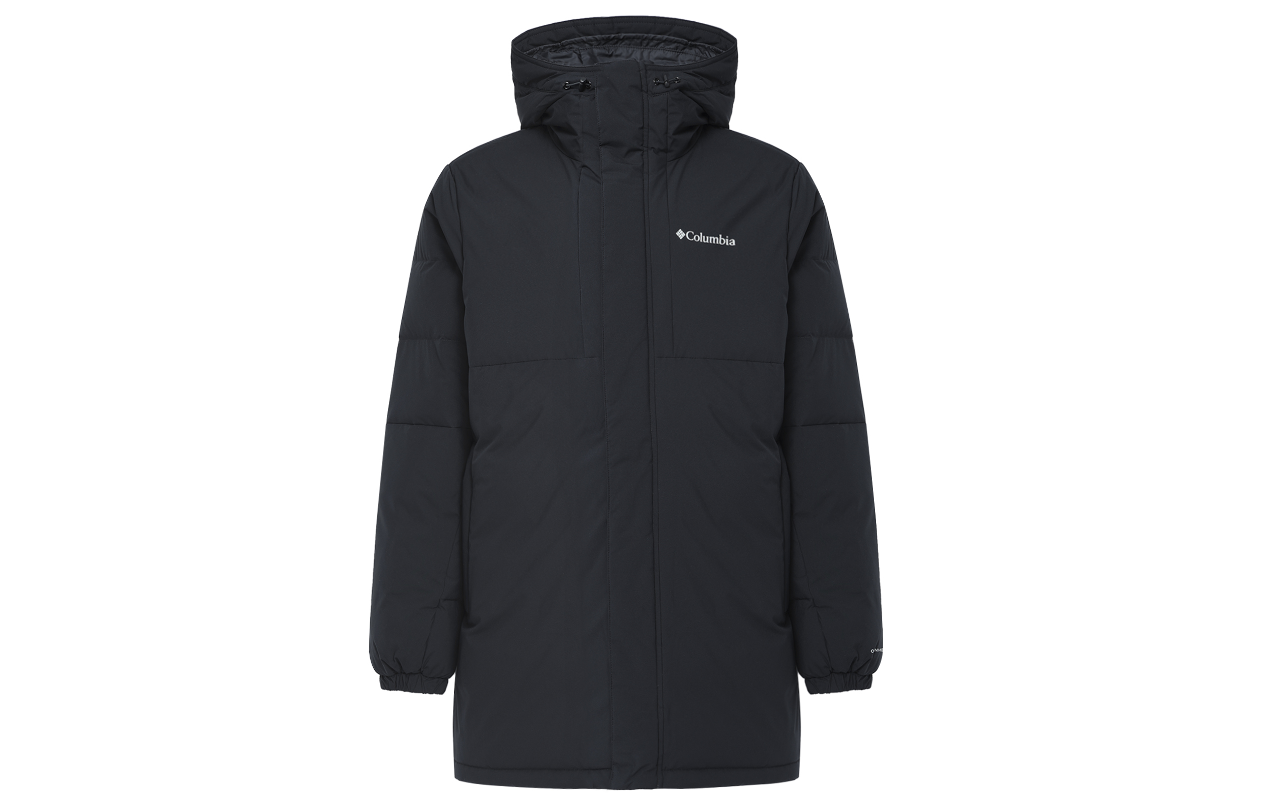 Columbia  Black Hooded Down Jacket - Urban Outdoor Warm Casual Wear. WE7624-010